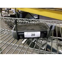 SHURE PGX4 WIRELESS RECEIVER