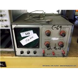 BELL & HOWELL MODEL 34 OSCILLOSCOPE