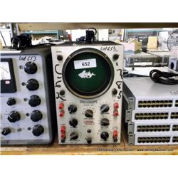 ELCO 460 DC WIDE BAND OSCILLOSCOPE