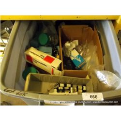 PLASTIC TUB: MISCELLANEOUS HARDWARE