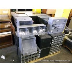PALLET: METAL & PLASTIC BOLT BINS (30X THE MONEY) (print sequence:) 53462