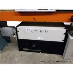 SPEX SPECTROMETER LASER (print sequence:) K113