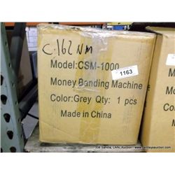 CSM-1000 MONEY BANDING MACHINE