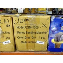 CSM-1000 MONEY BANDING MACHINE