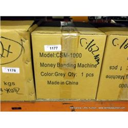 CSM-1000 MONEY BANDING MACHINE