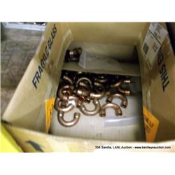 BOX: COPPER PLUMBING ACCESSORIES