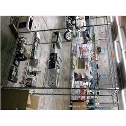 6 SHELF METAL SHELVING UNIT