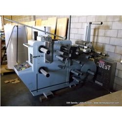 ACCUWEB INC. MODEL SR-3010 SIDE WINDER 2 SLITTER/ REWINDER