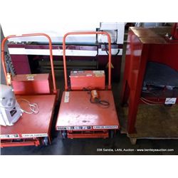 PRESTO DBP30-10,1000 POUND ROLLING FLOOR LIFT (print sequence:) K004