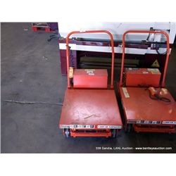 PRESTO DBP30-10,1000 POUND ROLLING FLOOR LIFT (print sequence:) K005