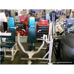 BODY MASTERS CX310 VERTICAL CHEST PRESS MACHINE