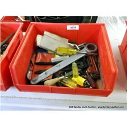 BIN: MISCELLANEOUS TOOLS & HARDWARE