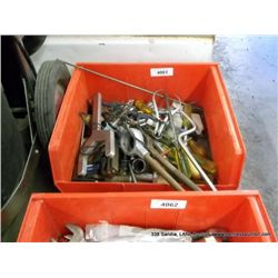 BIN: MISCELLANEOUS TOOLS & HARDWARE