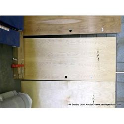 79.5" X 36" WOODEN DOOR