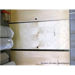 79.5" X 36" WOODEN DOOR