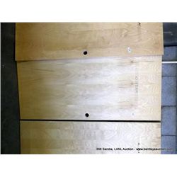 79.5" X 36" WOODEN DOOR