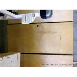 79.5" X 36" WOODEN DOOR