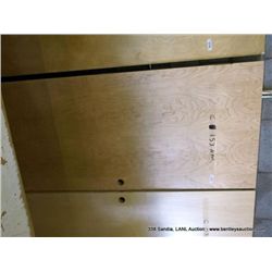 79.5" X 36" WOODEN DOOR