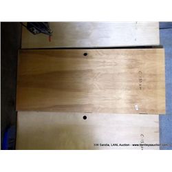 83.5" X 36" WOODEN DOOR