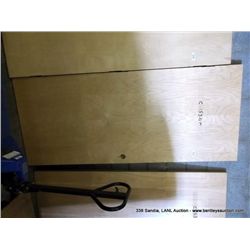83.5" X 36" WOODEN DOOR