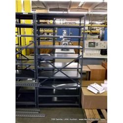 METAL SHELVING UNIT