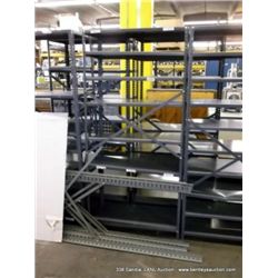METAL SHELVING UNIT