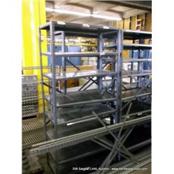 METAL SHELVING UNIT