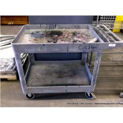 PLASTIC ROLLING CART