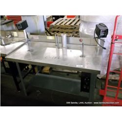 LEDERLE MODEL 720 MECHANICAL ROLLER TABLE