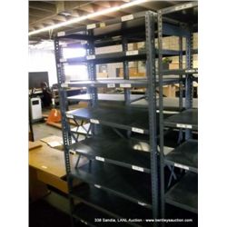 METAL SHELVING UNIT