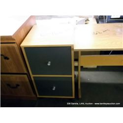 WOODEN CABINET WITH DRAWERS