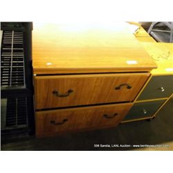 WOODEN CABINET WITH DRAWERS