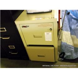 FIRE KING LOCKING FILE CABINET