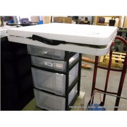 PLASTIC DRAWER UNIT