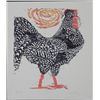 Image 1 : Betty Snyder Rees Rooster Original Signed Numberd Print