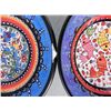 Image 2 : 4 Pc Turkish Iznik Pottery Bowls Hand Made -Mavi Deniz
