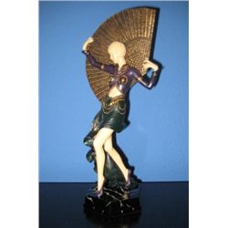 Chiparus FAN DANCER Sculpture