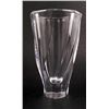 Image 2 : Orrefors Signed Crystal Glass Vase 8 Inches -Sweden