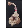Image 1 : Large African Head Sculpture of Mask w/Fur Shells Beads