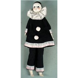 Send in the Clowns Porcelain Music Box Doll
