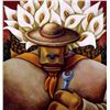 Image 1 : Markus Pierson 'COYOTE PORTRAIT OF RIVERA' Canvas
