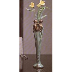 Flora 1 Vase Bronze Signed and Numbered