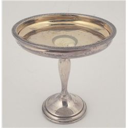 Crown Sterling Pedestal Candy Dish 6 Inch