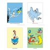 Image 1 : 4) Dr Seuss Prints- Horton Cat in the Hat Fox in Socks