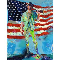 Minuteman by LeRoy Neiman S/N 28x31 Serigraph