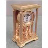 Image 2 : Bulova Mini Mantle Moon Phase Clock Ltd Ed B0510 1988