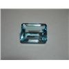 Image 1 : Large Emerald Cut Blue Topaz 21.55 carats