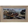 Image 1 : Jean Amiot (b. 1920) BOATS France o/c. Signed