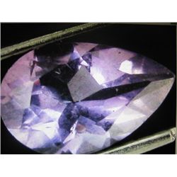 Large Pear Shaped 11.14 carat Amethyst