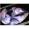 Image 1 : Large Pear Shaped 11.14 carat Amethyst
